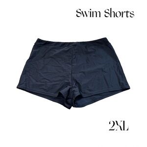 Women’s Black Swim Shorts 2XL great condition! Not thin perfect thickness :)